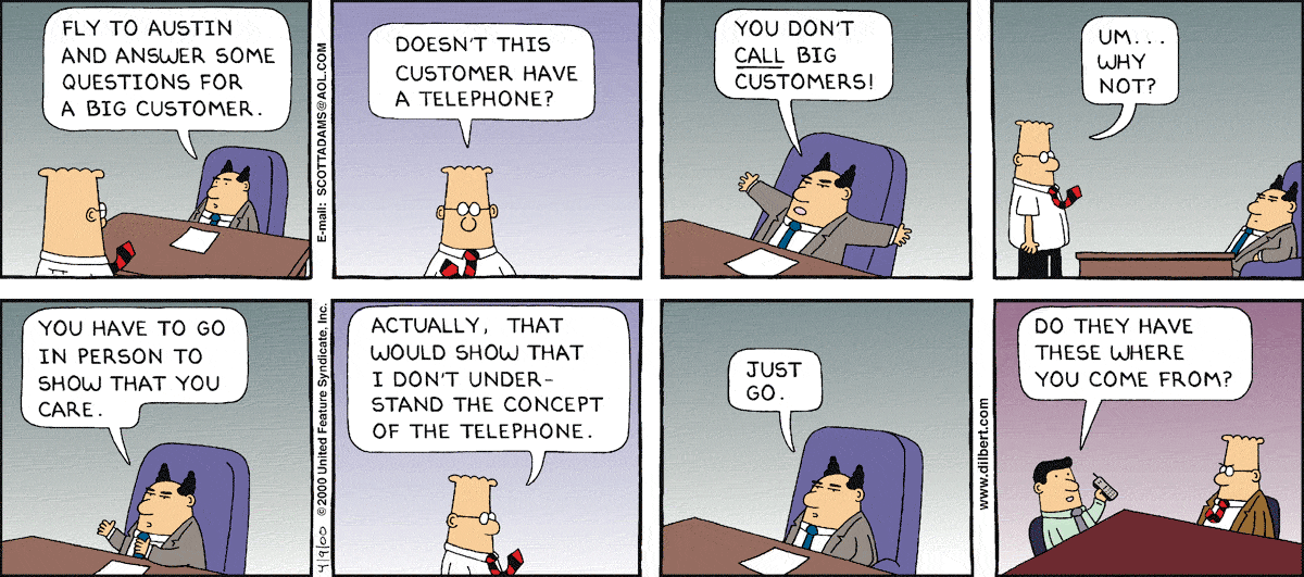 Dilbert Cartoon
